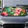 Ruby Throated Hummingbird With Tropical Hibiscus For Summer Garden Nature Lovers Car Sunshade - 5