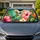 Ruby Throated Hummingbird With Tropical Hibiscus For Summer Garden Nature Lovers Car Sunshade - 1