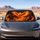 Blazing Phoenix Rising From Embers For Fantasy Road Trips And Mythic Firebird Fans Car Sunshade - 5