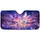 Magical Twilight Butterflies Over Reflective Lake For Dreamy Fantasy Travel Lovers Car Sunshade - 3
