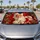 Shushing Santa With Snowflakes And Holly For Festive Christmas Holiday Decor Lovers Car Sunshade - 2
