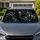 Hooded Grim Reaper Skull With Shattered Glass For Dark Fantasy Horror And Goth Fans Car Sunshade - 1