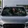 Hooded Grim Reaper Skull With Shattered Glass For Dark Fantasy Horror And Goth Fans Car Sunshade - 4