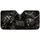 Gothic Skeleton Reaper With Broken Chains For Dark Fantasy Horror Fans And Metalheads Car Sunshade - 3
