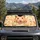 Cute Golden Hamster With Peace Paws And Sunflower Seeds For Cozy Pet Lover Style Car Sunshade - 2