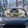 Dad Memorial Heart Wreath With Angel Wings Blue Roses Remembrance Tribute Gift For Family Car Sunshade - 4
