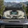 Dad Memorial Heart Wreath With Angel Wings Blue Roses Remembrance Tribute Gift For Family Car Sunshade - 2