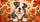 British Bulldog Puppy With Autumn Leaves Fall Decor For Dog Lovers And Pet Owners Car Sunshade - 6