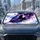 Howling Black Wolf Feather Moon Fantasy Night Sky Decor For Mystic Road Trip Fans Car Sunshade - 4