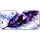 Howling Black Wolf Feather Moon Fantasy Night Sky Decor For Mystic Road Trip Fans Car Sunshade - 3