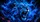 Roaring Blue Lion Head With Electric Mane For Fantasy Wildlife Fans And Bold Rides Car Sunshade - 6