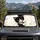 Peekaboo Tuxedo Kitten With Cozy Cream Paw Accents For Everyday Cat Lovers And Pet Moms Car Sunshade - 2