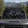 Hooded Skull Phantom With Blue Glowing Eyes Dark Graffiti Horror Street Style Decor Car Sunshade - 2