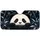Cute Panda Cub With Bamboo Leaves On Charcoal For Cozy Road Trips And Animal Lovers Car Sunshade - 3