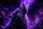 Howling Purple Wolf Neon Night Sky Gothic Wildlife Decor For Fantasy Animal Fans Car Sunshade - 6
