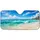 Tropical Beach Waves And Blue Sky Coastal Summer Road Trip Decor For Ocean Lovers Car Sunshade - 3