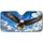 Bald Eagle Flying Over Blue Sky Clouds Patriotic Wildlife Decor For Outdoor Lovers Car Sunshade - 3