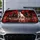 Galloping Five Horses In Crimson Storm Water For Western Equestrian Ranch Lovers Car Sunshade - 4