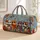 Four Sunglasses Cats With Floral Scarves For Chic Travel Style Cat Lover Gifts For Women Quilted Weekend Bag - 1