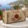 Sacred Heart With Lilies And Roses For Devotional Travel Style And Faithful Women Quilted Weekend Bag - 5