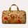 Golden Retriever With Autumn Maple Leaves And Butterflies For Fall Travel Pet Lovers Quilted Weekend Bag - 6