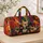 Cute French Bulldog Color Block Collage For Autumn Travel And Dog Lover Getaways Quilted Weekend Bag - 4