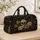Gothic Skull And Ivory Roses Dark Romantic Halloween Victorian Travel Style For Women Quilted Weekend Bag - 4