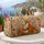 Thanksgiving Woodland Fox Family With Autumn Florals For Fall Travel And Holiday Gifts Quilted Weekend Bag - 5