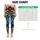 Masked Street Creature Graffiti Collage For Yoga Studio Workouts And Urban Athleisure Leggings - 3