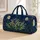 Cobalt Celestial Lily Of The Valley Moon Floral Night Sky Travel Style For Women Quilted Weekend Bag - 1