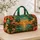 Hawaiian Sunset Palm Hibiscus Tropical Resort Style For Beach Vacation Travelers Quilted Weekend Bag - 4