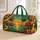 Hawaiian Sunset Palm Hibiscus Tropical Resort Style For Beach Vacation Travelers Quilted Weekend Bag - 1