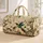 Hummingbirds With White Magnolias And Vintage Botanical Elegance For Nature Lovers Quilted Weekend Bag - 1