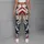 Distressed American Flag Stripes And Navy Stars For Patriotic Fitness Style For Women Leggings - 4