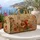 Red Squirrel With Acorns And Autumn Botanicals For Woodland Travel And Nature Lovers Quilted Weekend Bag - 5