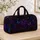 Gothic Rose Heart With Butterflies For Dark Romance Travel And Alternative Women Quilted Weekend Bag - 4