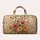 Coral Wildflower Meadow With Butterflies For Cottagecore Getaways And Nature Lovers Quilted Weekend Bag - 6