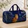 Whimsical Ginger Cat Under Celestial Sky For Overnight Travel And Cat Lover Getaways Quilted Weekend Bag - 4