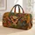 Boho Swallowtail Butterfly Garden Mosaic For Retro Travel And Festival Style Lovers Quilted Weekend Bag - 1