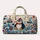 Festive Nautical Penguin With Sailboats And Starfish For Coastal Christmas Travel Quilted Weekend Bag - 6