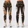 Barn Owl Autumn Leaves Boho Woodland Folk Art For Cozy Fall Cottagecore Nature Lovers Leggings - 1