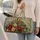 Southwestern Cactus Floral Boho Desert Botanicals For Overnight Trips And Plant Lovers Quilted Weekend Bag - 2
