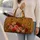 Elegant Retro Rose Garden Botanicals For Autumn Travel And Holiday Gifting For Women Quilted Weekend Bag - 2