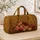 Elegant Retro Rose Garden Botanicals For Autumn Travel And Holiday Gifting For Women Quilted Weekend Bag - 4