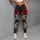Gothic Sugar Skull With Red Roses For Halloween Yoga Workouts And Festival Style Leggings - 4