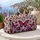 Vintage Botanical Butterflies With Violet Roses For Romantic Travel Style Women Gift Quilted Weekend Bag - 5