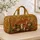 Fly Agaric Mushrooms And Daisies Enchanted Woodland Autumn Holiday Fairycore Style Quilted Weekend Bag - 4
