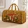 Fly Agaric Mushrooms And Daisies Enchanted Woodland Autumn Holiday Fairycore Style Quilted Weekend Bag - 1