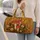 Fly Agaric Mushrooms And Daisies Enchanted Woodland Autumn Holiday Fairycore Style Quilted Weekend Bag - 2