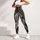 Gothic Angel Wings With Nordic Knotwork For Winter Festival And Dark Yoga Style Look Leggings - 6